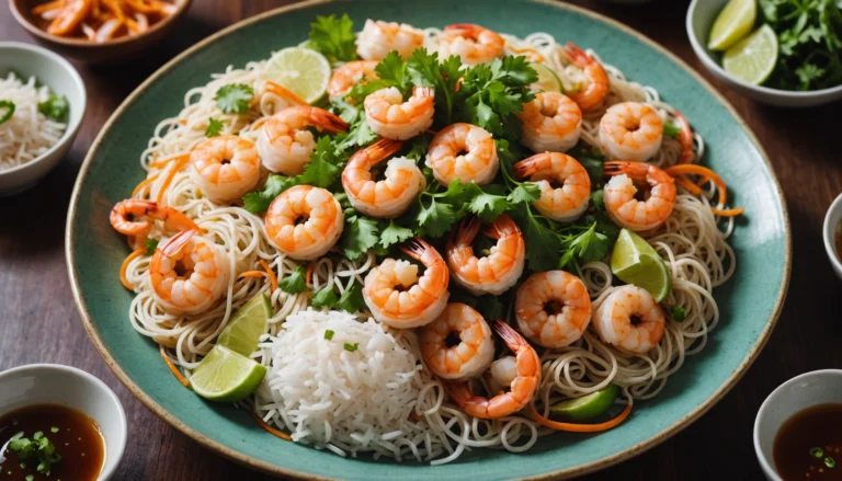 recette bo bun crevettes
