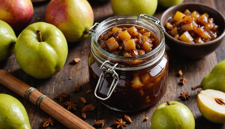 chutney de poires