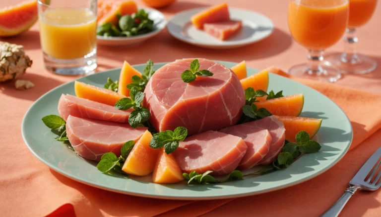 recette jambon melon