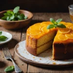 gateau à l'orange avec huile